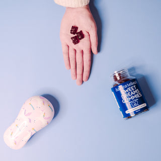 Haircarebear Sweet Dreams Gummies a nighttime supplement for stress relief and deeper sleep